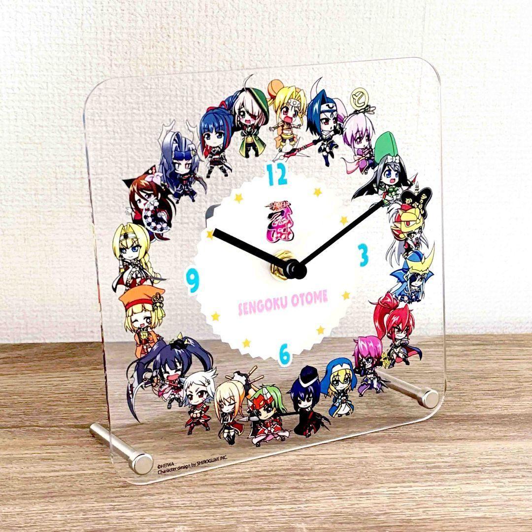 戦国乙女 2025 福箱 アクリル時計 グッズセット
