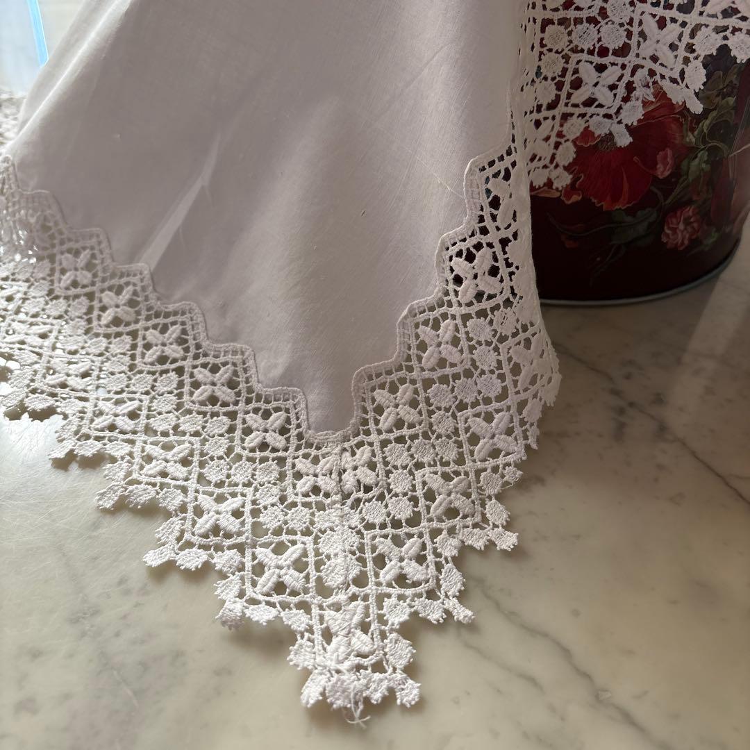 フランス アンティーク ヴィンテージ クロス レース - メルカリ