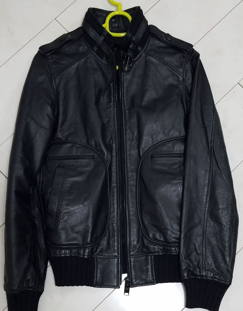 節約 ヒステリックグラマー レザーライダースジャケット フリーサイズ