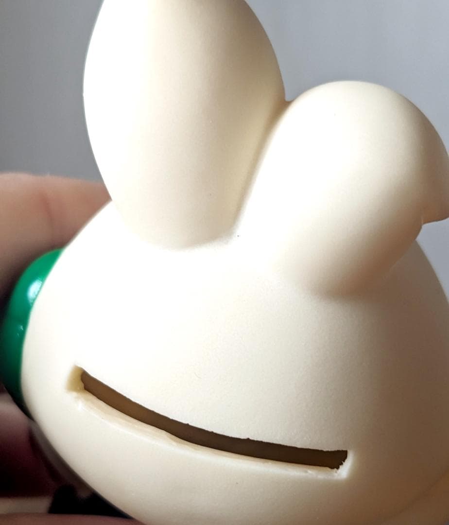 非売品　激レア　農協　JAバンク　うさぎ　ラビット　ソフビ　貯金箱