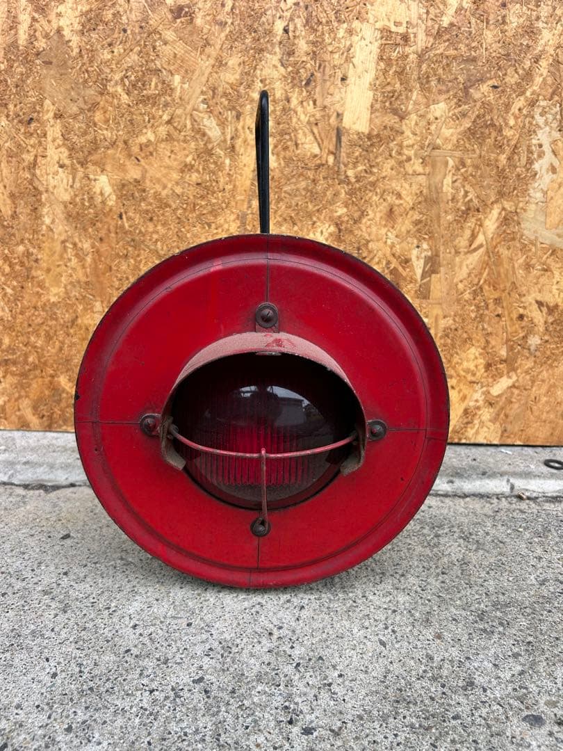 国鉄 鉄道 尾灯 白光電器工業株式会社 車両用標識 アンティーク レトロ