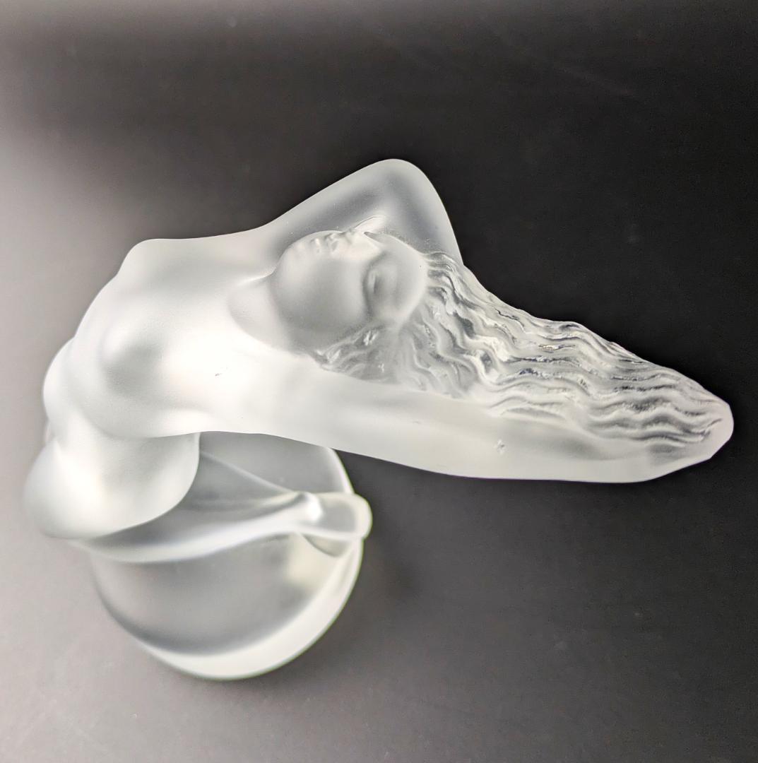 草*認様 ラリック カーマスコット 風の女神クリュシスカー美品