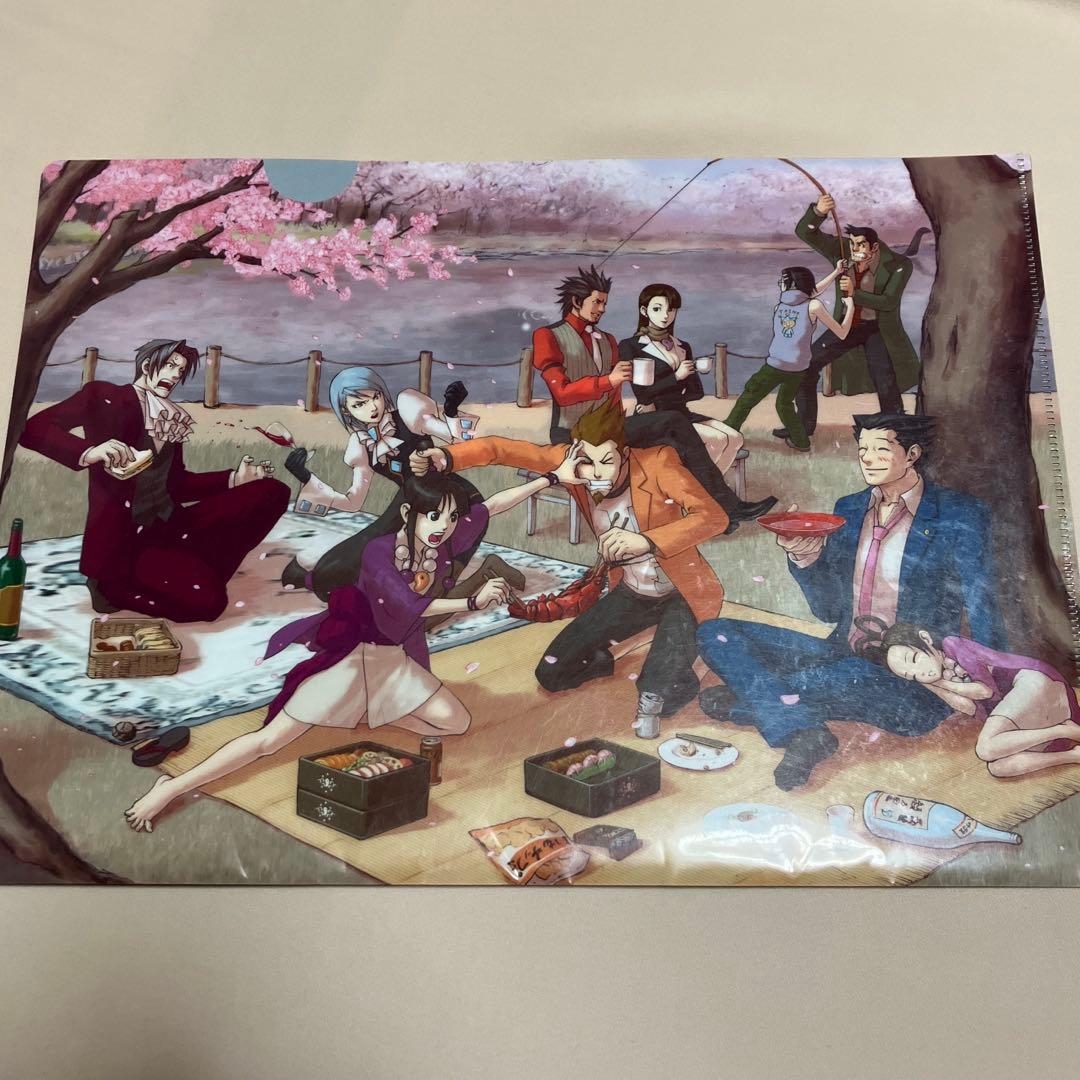 逆転裁判 クリアファイル 15周年〈お花見〉 - メルカリ