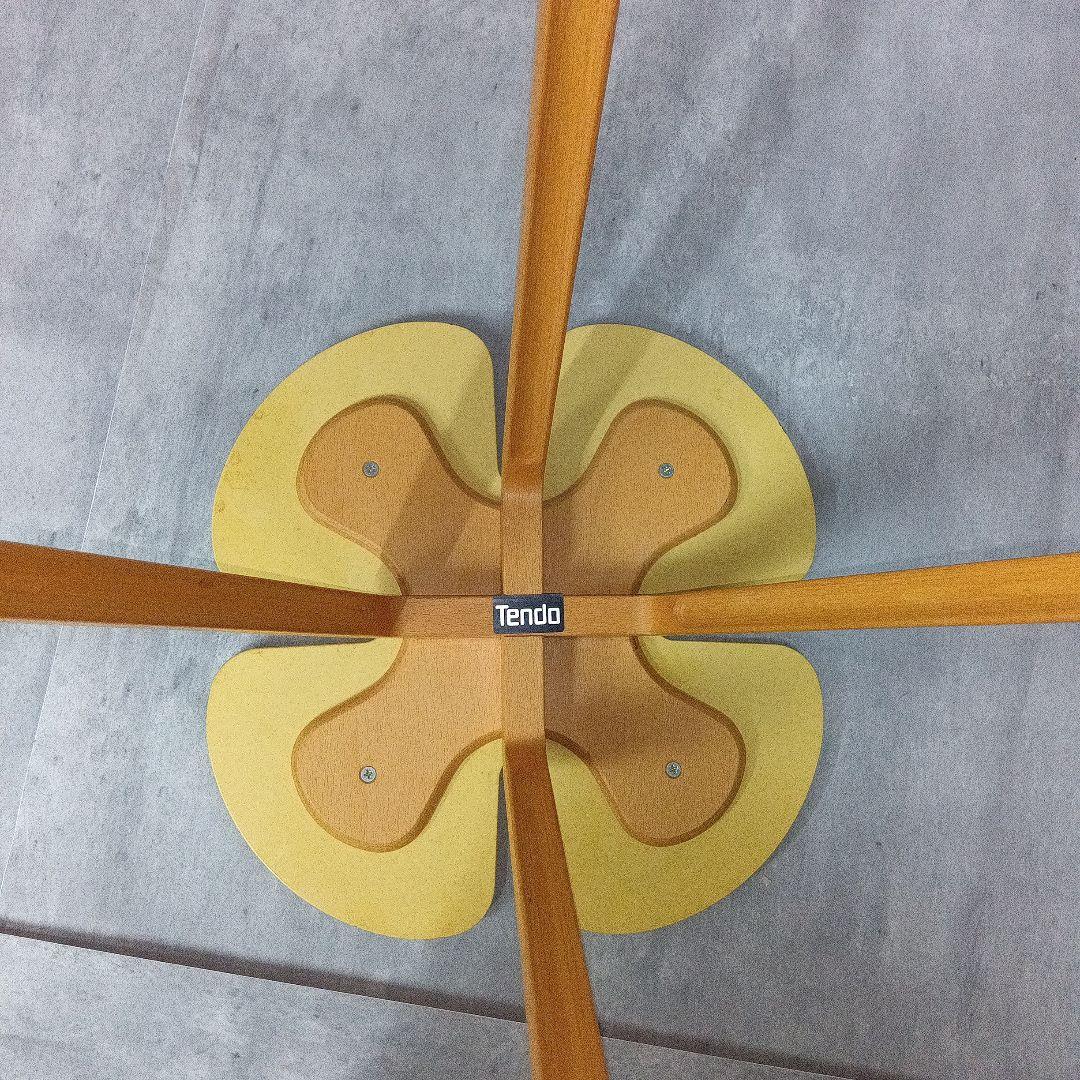 天童木工　クローバースツール　イエロー　黄色　小池智子デザイン