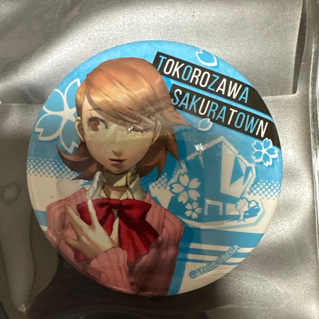 ペルソナ3 25周年 ところざわサクラタウン 缶バッジ - メルカリ