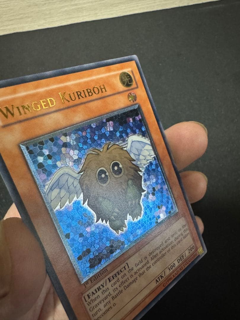 遊戯王 OCG ハネクリボー 旧アジア版 レリーフ 美品