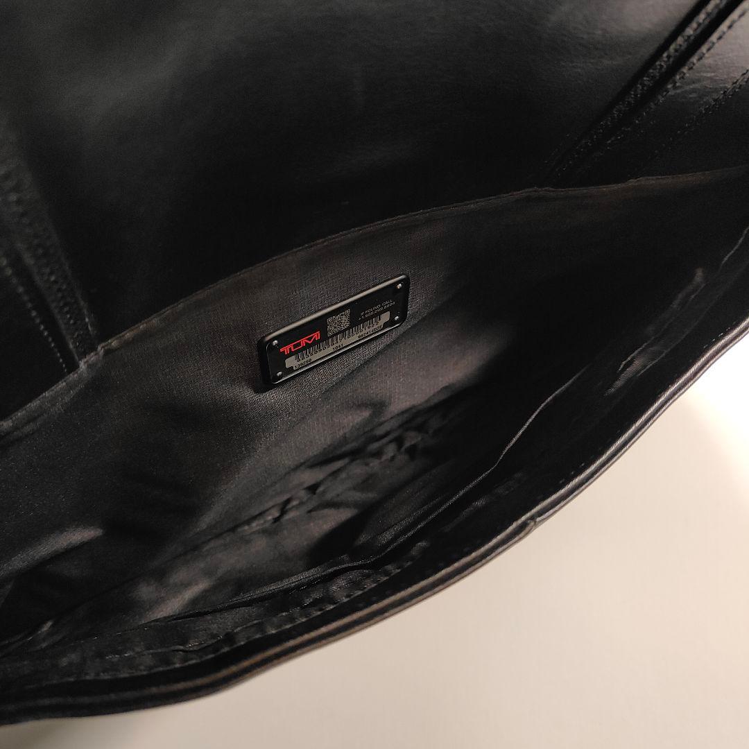 美品✨オールレザー✨TUMI JARVIS ノースサウストート ブラック