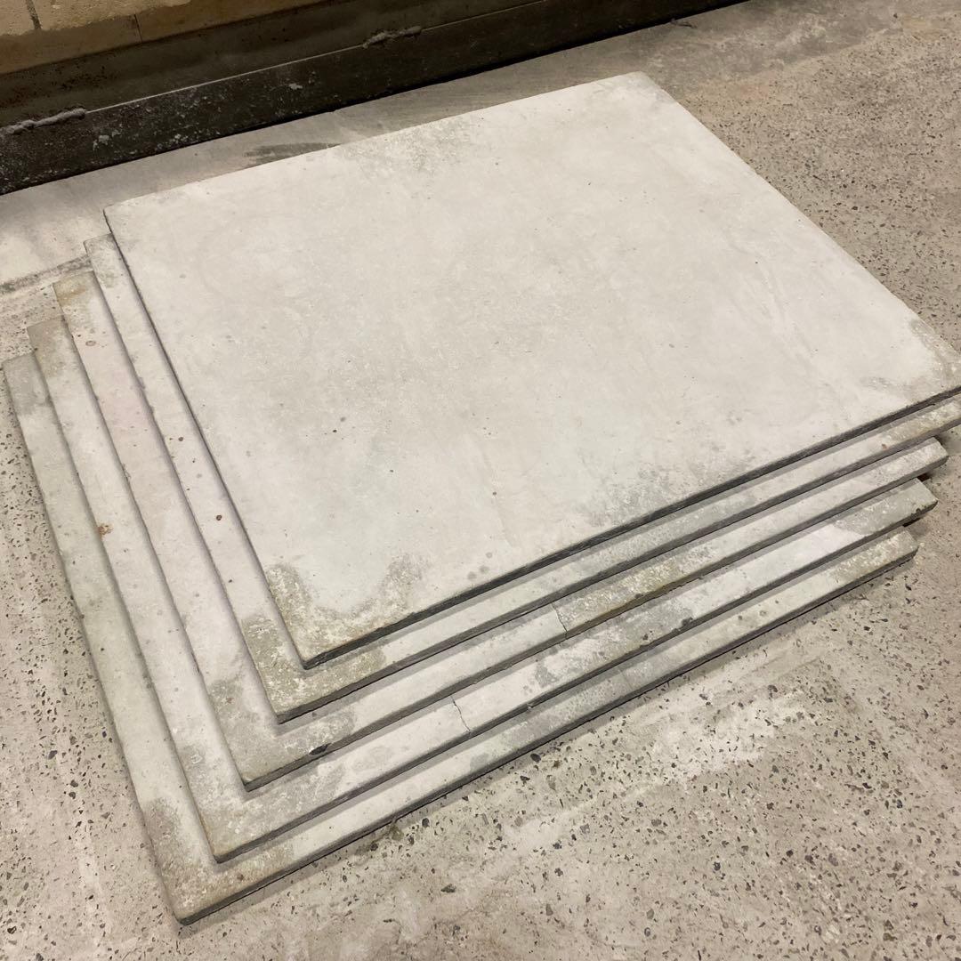 中古品】陶芸 棚板35×40(厚8mm)5枚組29(スリット無し) 中古品】陶芸 棚