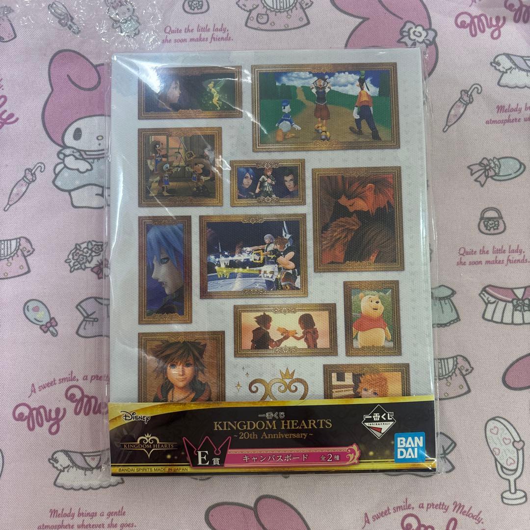 一番くじ キングダムハーツ キャンバスボード - メルカリ