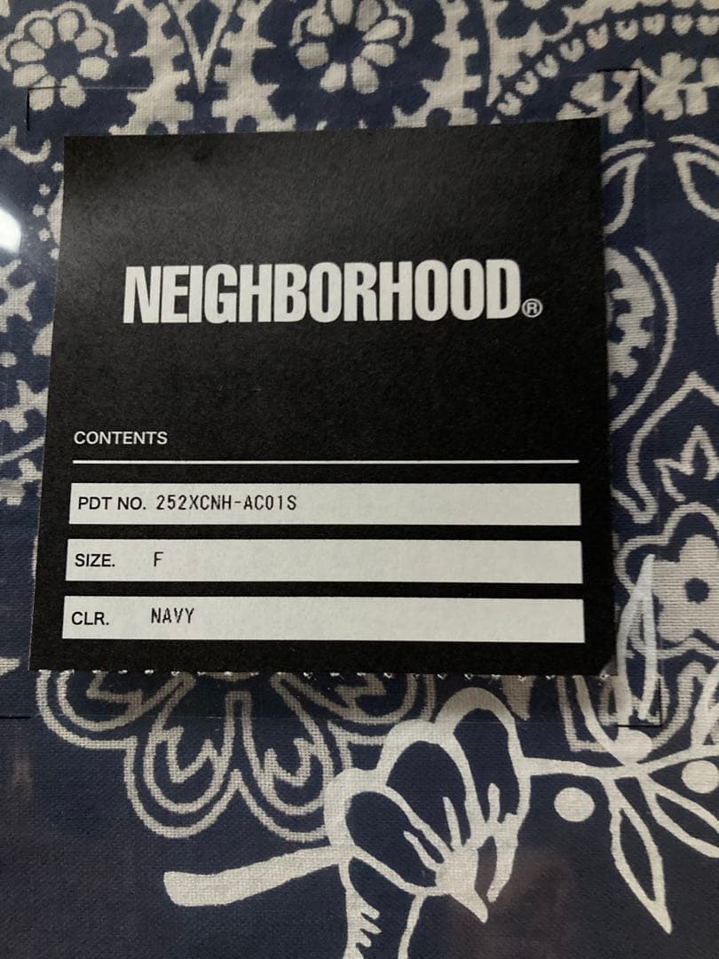 2025NEIGHBORHOOD YOKOHAMA 限定バンダナ