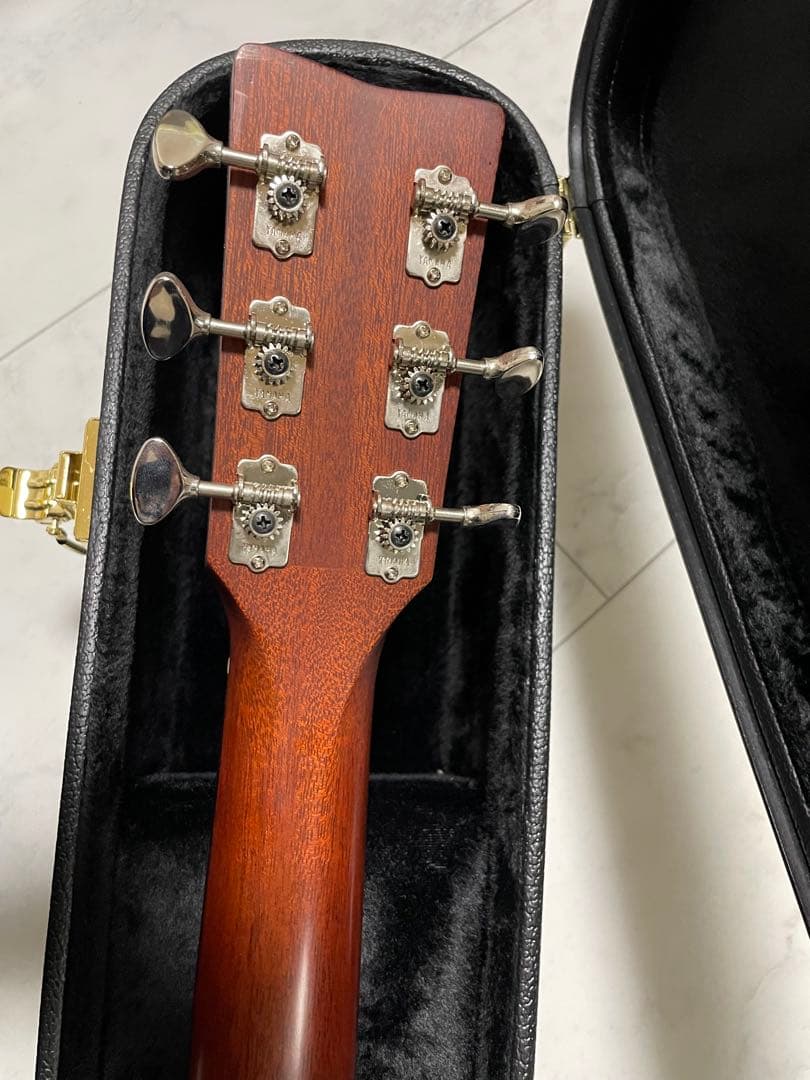 YAMAHA FGX5 red label series 純正ハードケース付き - メルカリ