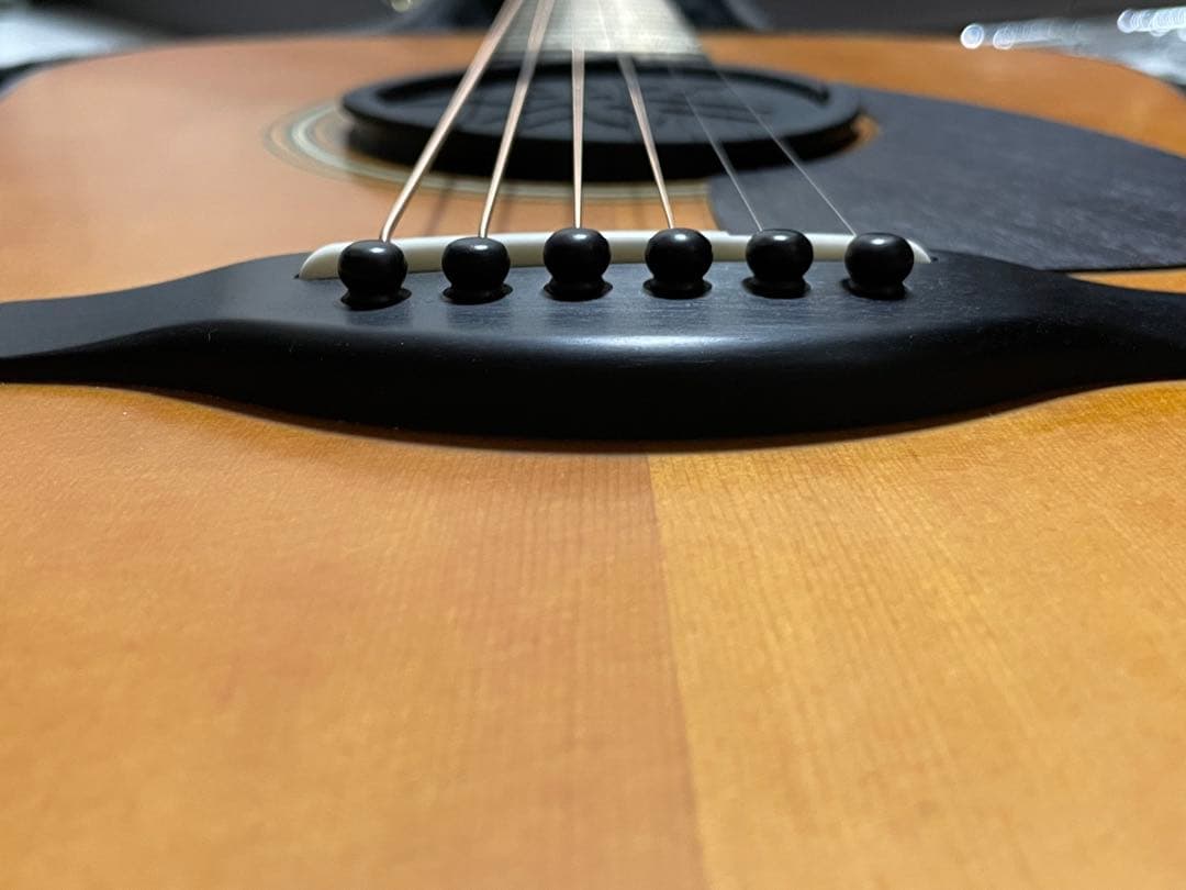 YAMAHA FGX5 red label series 純正ハードケース付き - メルカリ