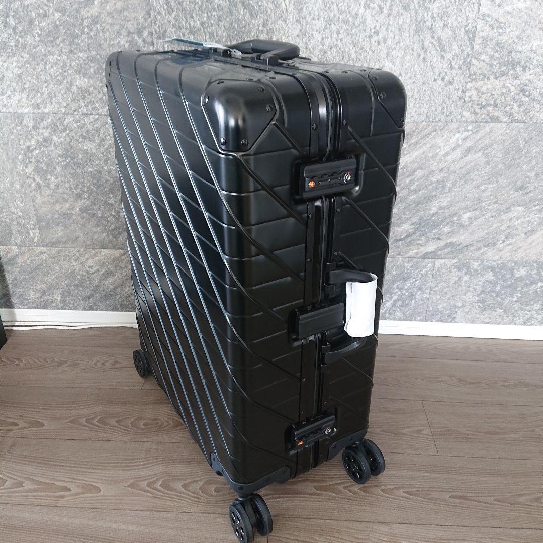 エース様】KAMEO 高級アルミスーツケース 【新品・未使用】ブラック