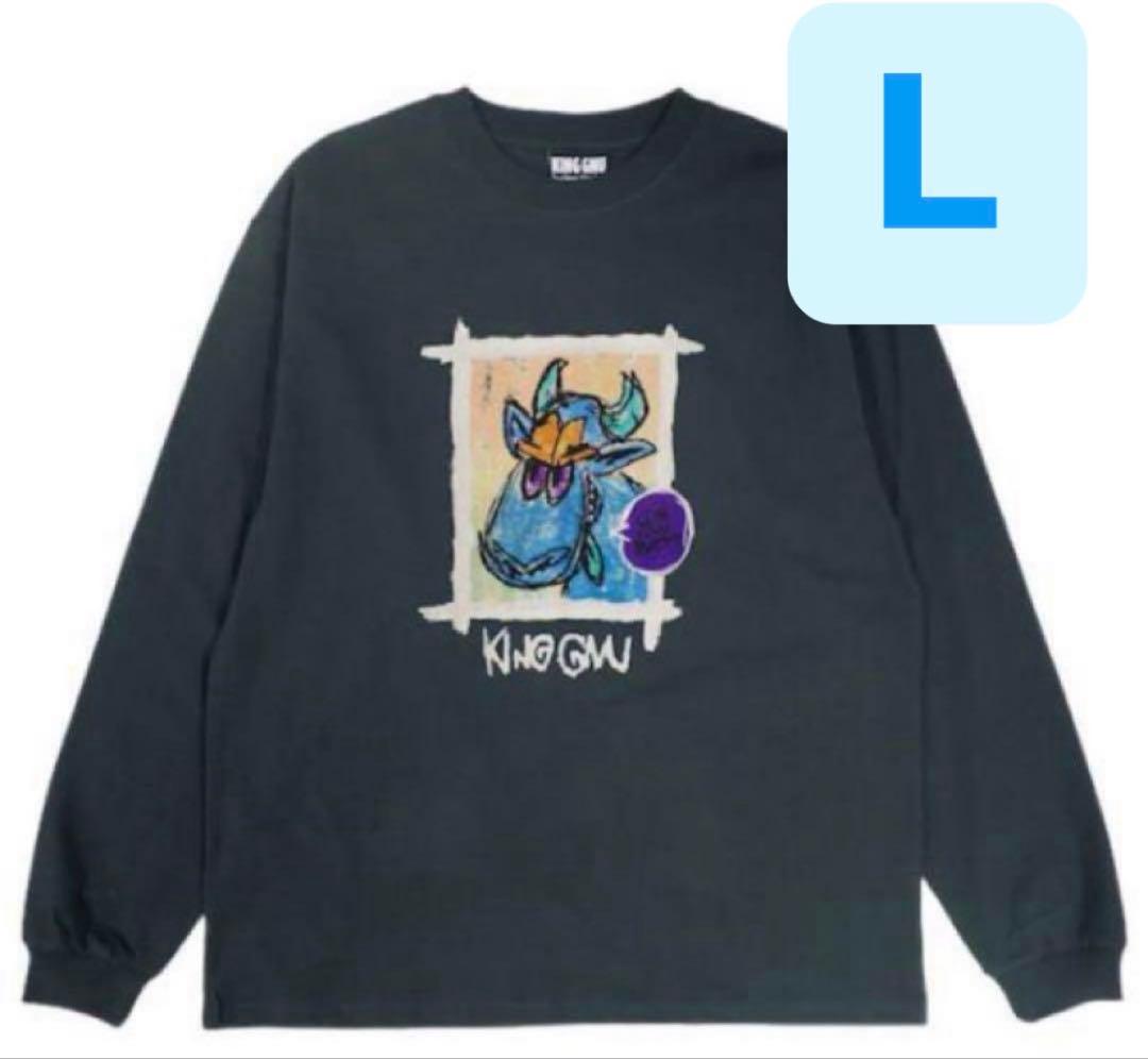 King Gnu ライブハウスツアーグッズ ロンT ブラック Lサイズ