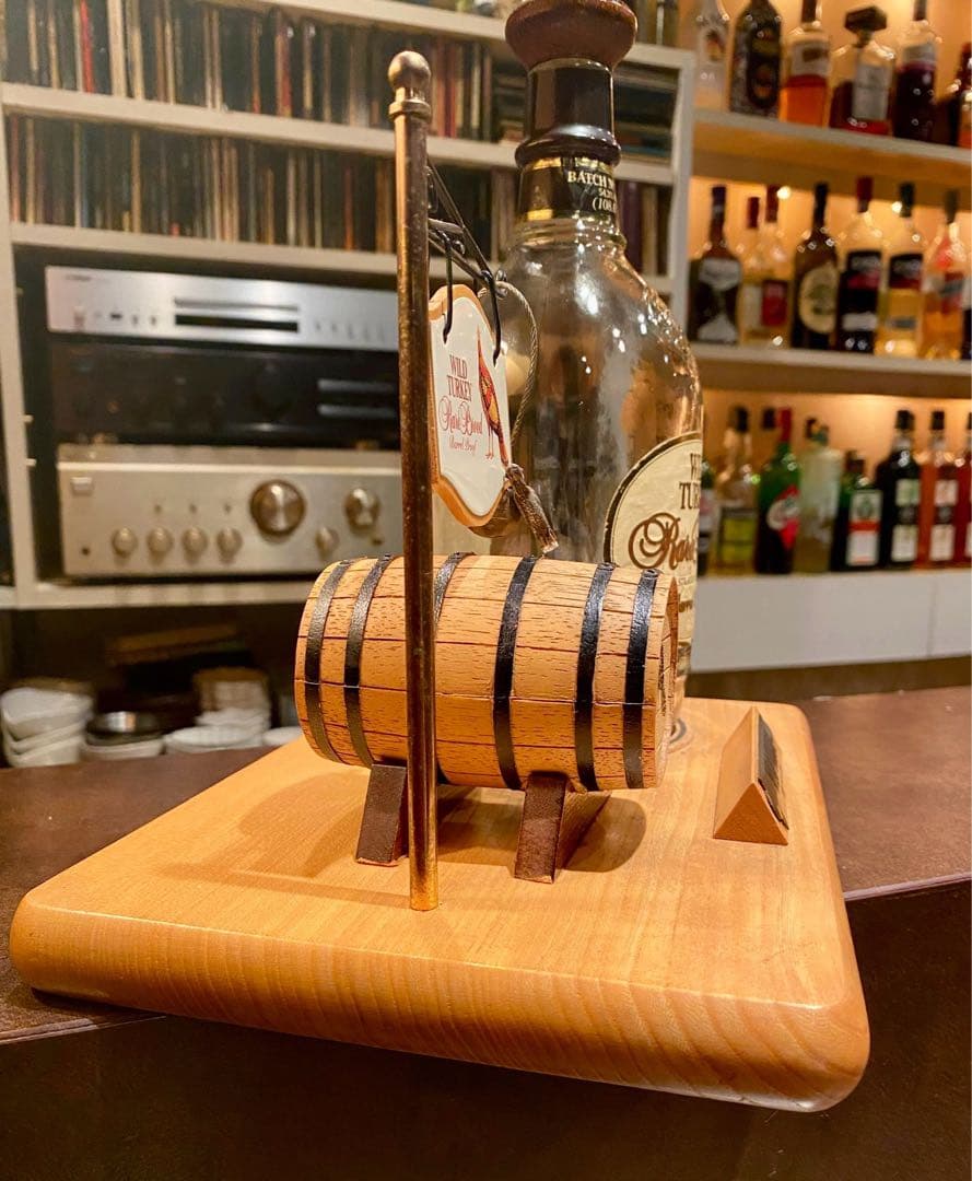 ワイルドターキー レアブリード用ディスプレイ台 ビンテージ品！超レア