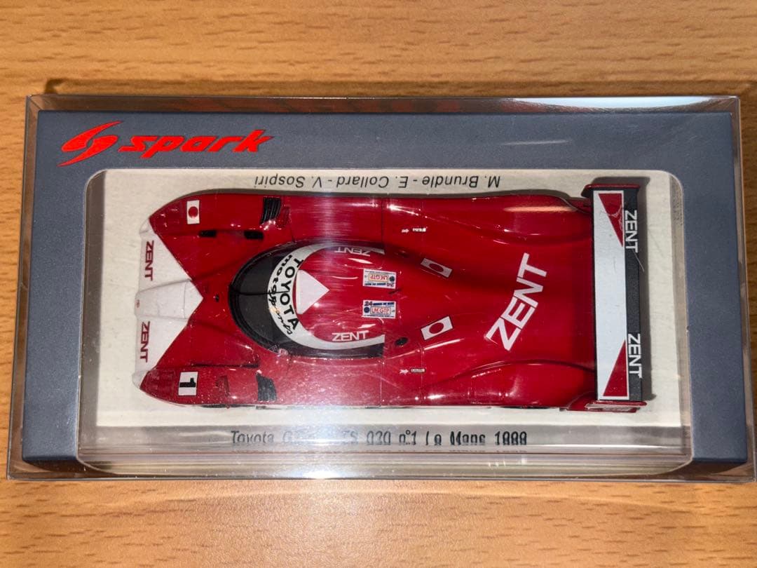 ミニカー 1/43 Toyota GT-one TS020 #1 Le Mans 1999