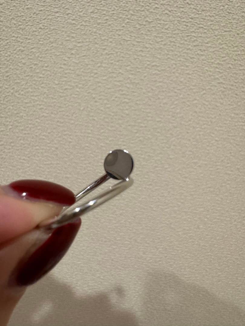 正規品Cartier カルティエ　ホワイトゴールドジュストアンクルリング 50号