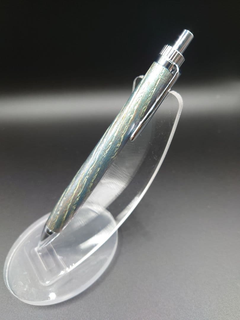 栗 シャープペンシル 浮造り 新うるし 変わり漆 拭き漆 加藤金属KATO202