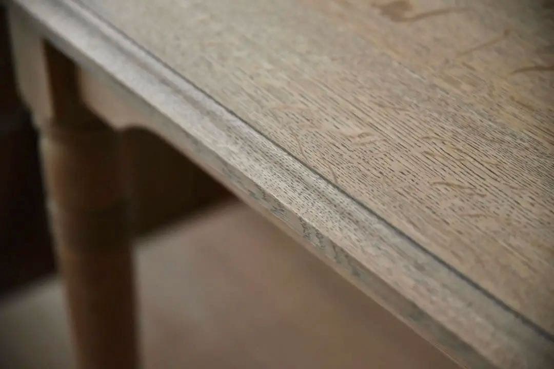 ストリップド家具　アンティークテーブル ろくろ脚テーブル　オークテーブル　古家具