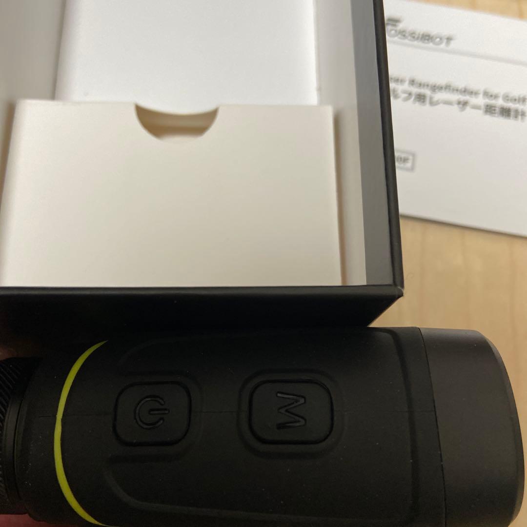 2025新作 一度のみ使用【FOSSiBOT】ゴルフレーザー距離計 黒 - メルカリ