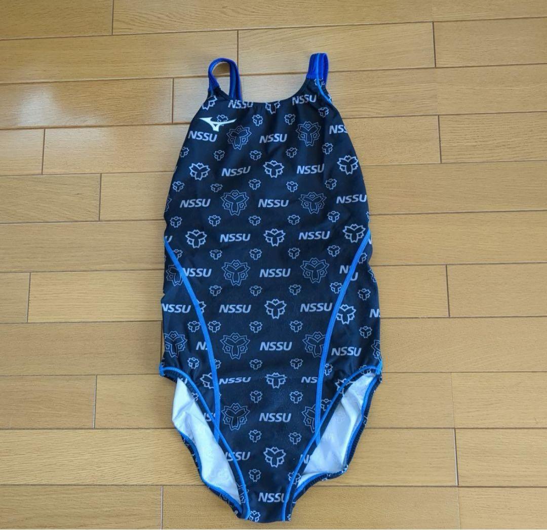 日本体育大学 男子用競泳水着 黒/青 Yahoo!オークション -「日体大