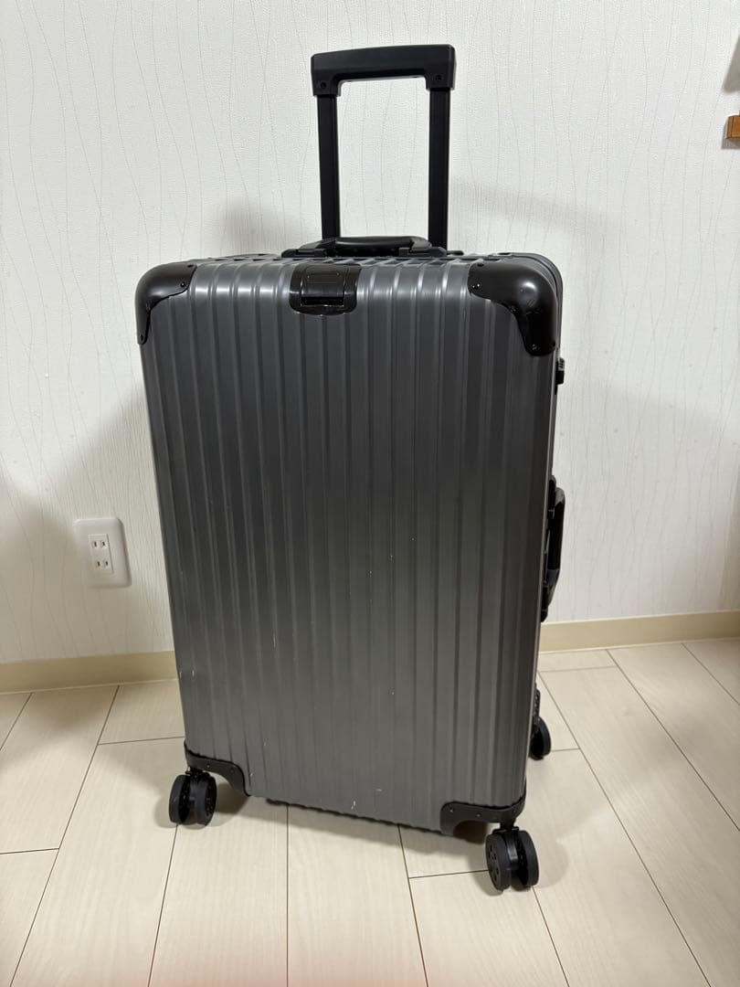 100L RIMOWA ヴィンテージ スーツケース 旅行 リモワ ブラック100L