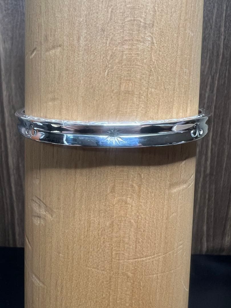 ☆SAAD☆ アラベスク サンシンボル シルバー925バングル