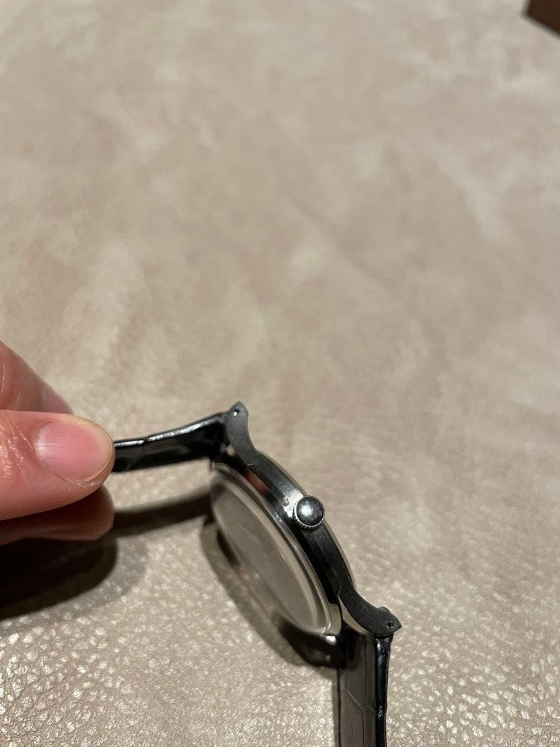 【希少】IWC 腕時計vintage 筆記体ロゴCal89メンズドレスウォッチ