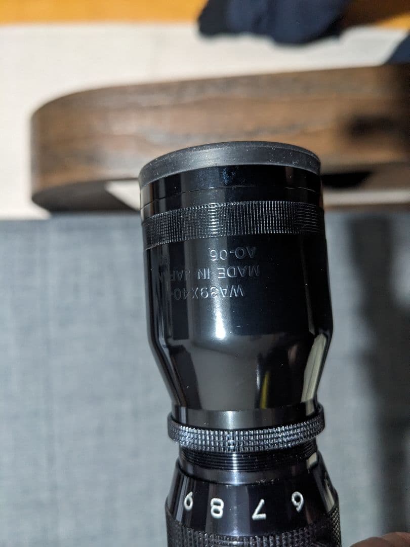 Tasco WA3-9x40 スコープ　実物　 実銃用 多分ワールド　未使用