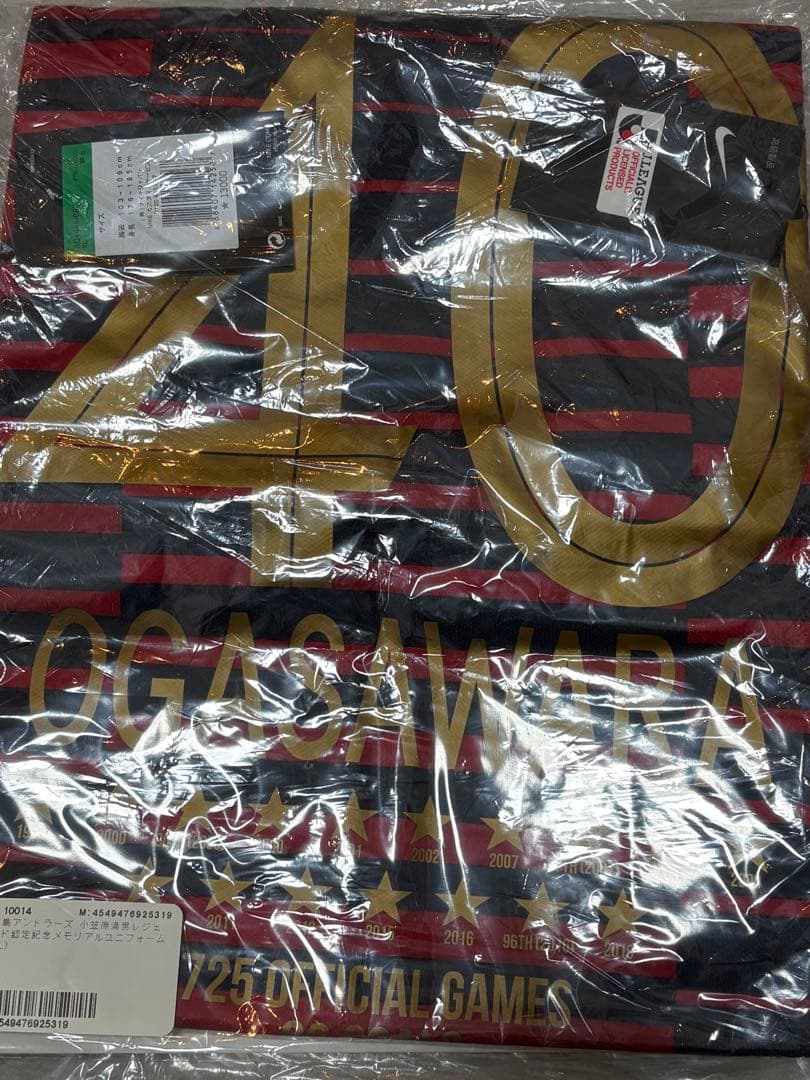OGASAWARA 40番 ユニフォーム 引退 メモリアル 小笠原満男 XL
