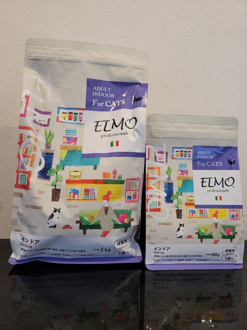 ELMO ドライフード 成猫用 チキン 2kg ×1 400g×1 - メルカリ