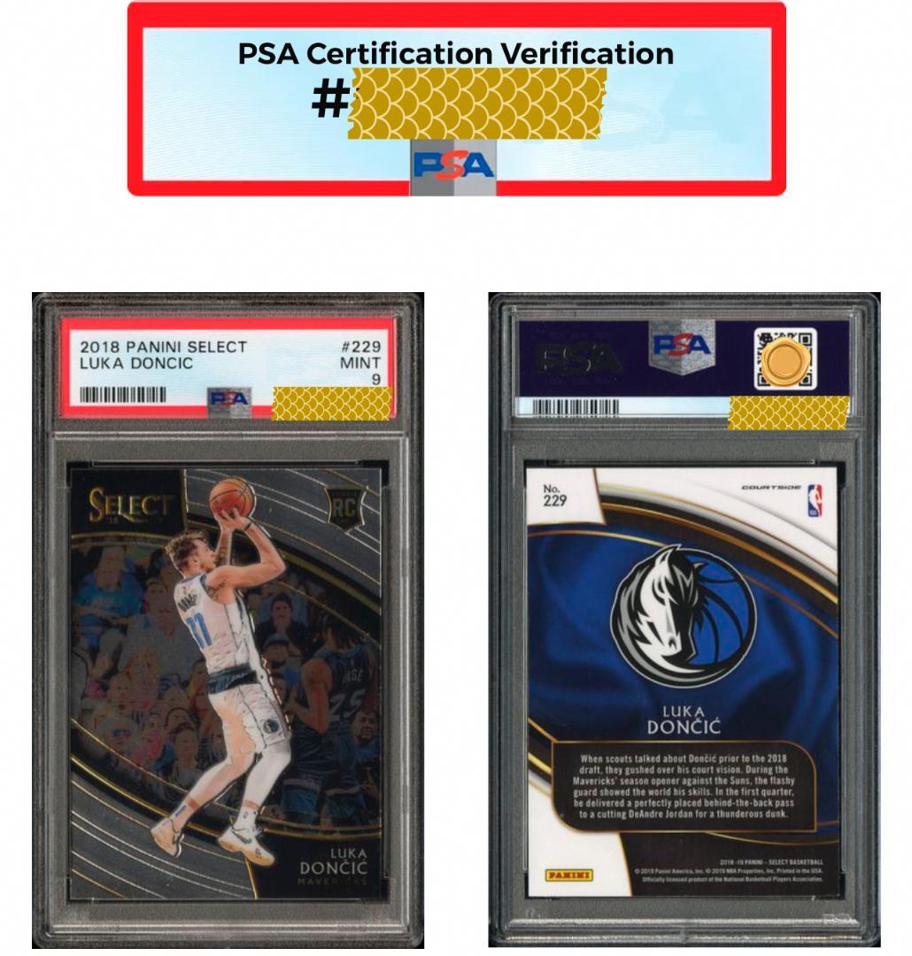 レア❗️ルーキーカード LUKA DONCIC RC PSA鑑定済LOW POP - メルカリ