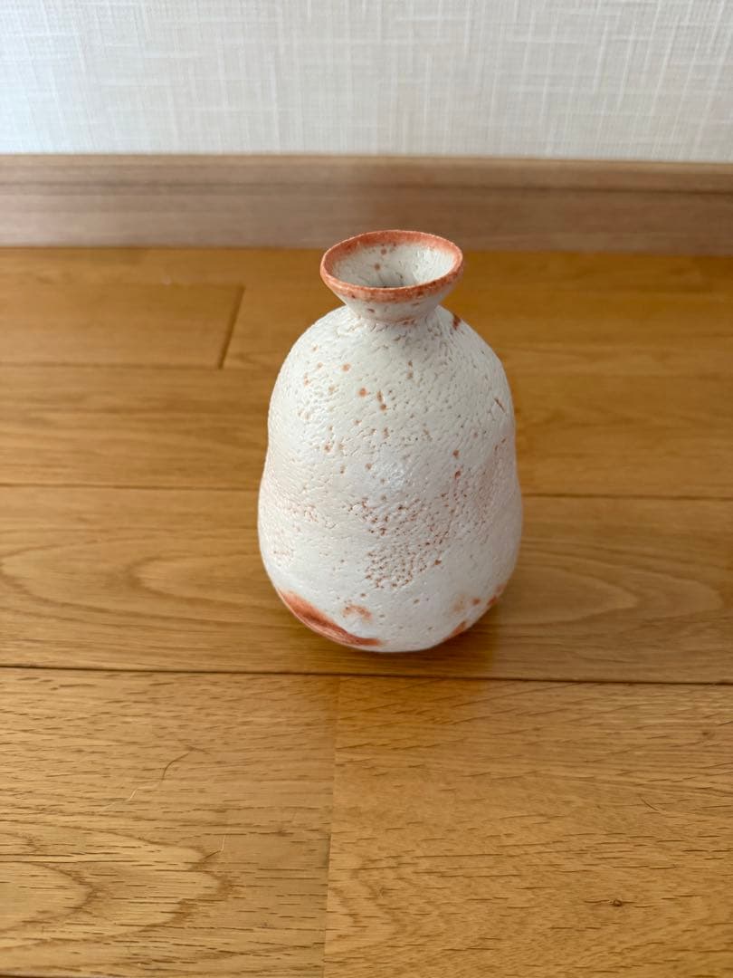 荘山釜 志野焼 花入