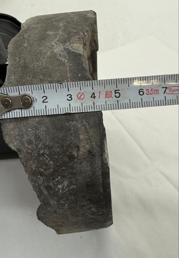 桃山時代　みつ巴紋瓦　古美術　送料込み260106