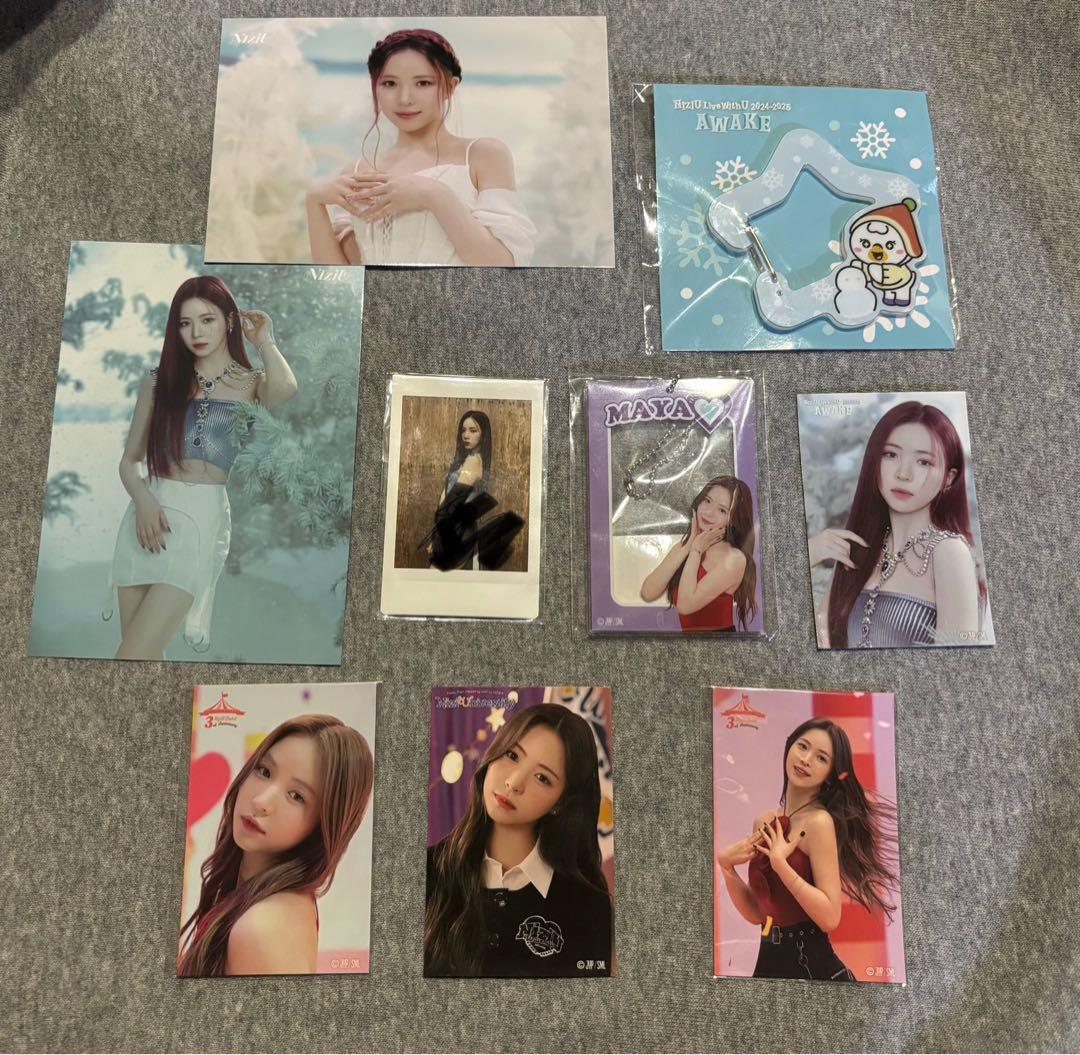 た*し様 NiziU MAYA サインボール AWAKE