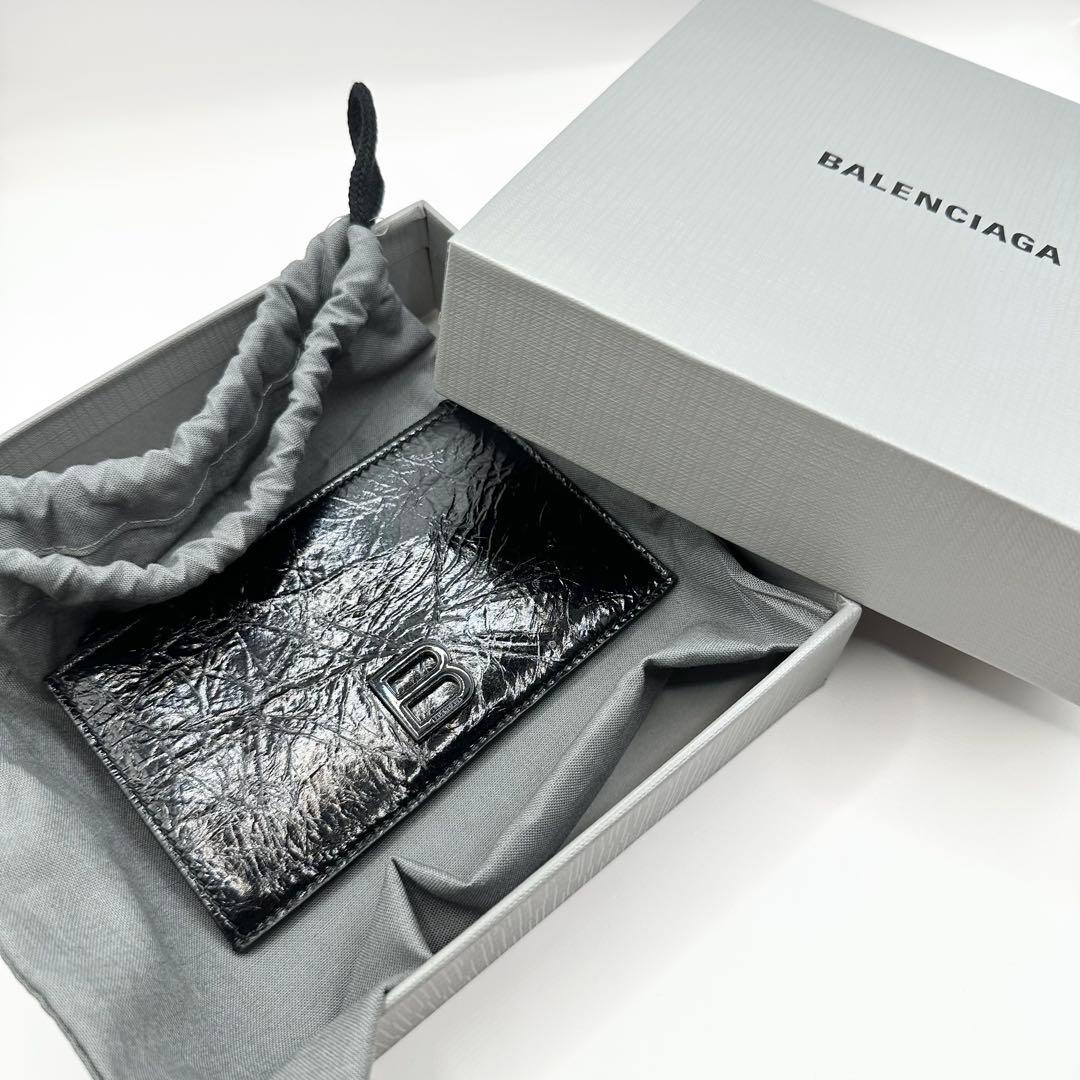 【新品未使用】BALENCIAGA バレンシアガ　フラグメント　財布　レザー