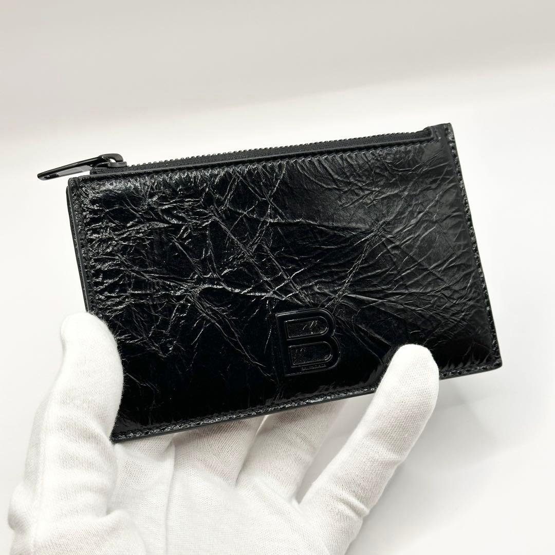【新品未使用】BALENCIAGA バレンシアガ　フラグメント　財布　レザー