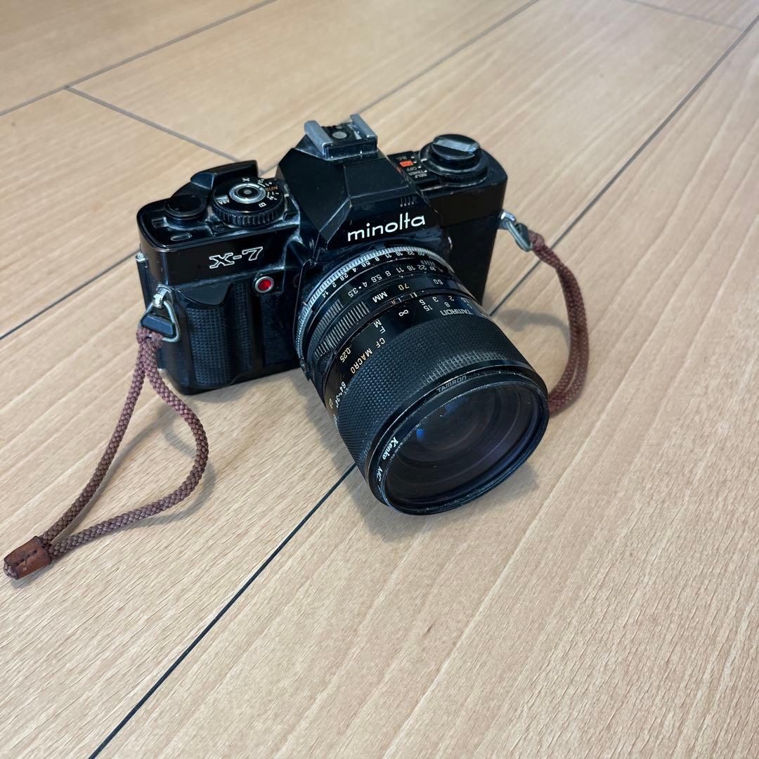 ジャンク】ミノルタ MINOLTA X7 ブラック - メルカリ