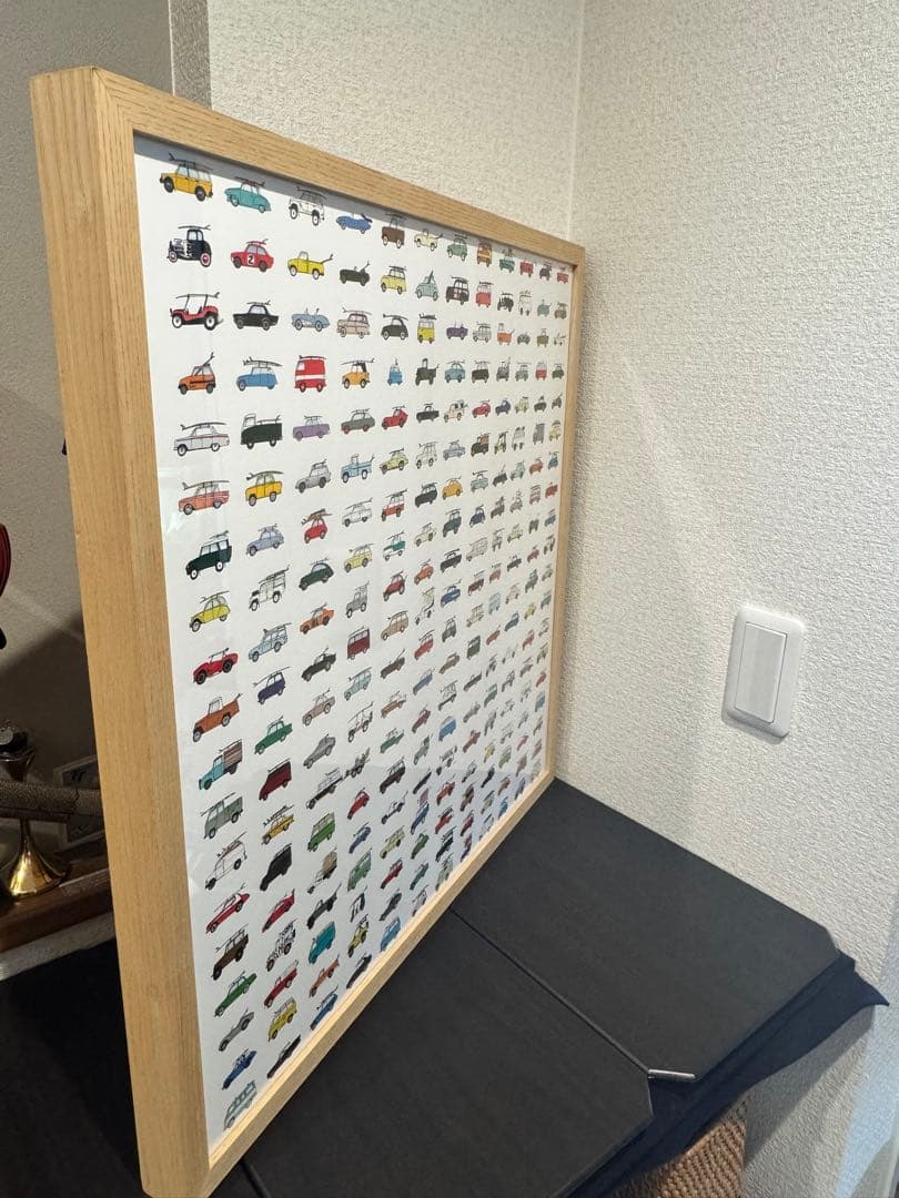 サーフィン 車 ケビン・バトラー アートワーク壁掛けフレーム