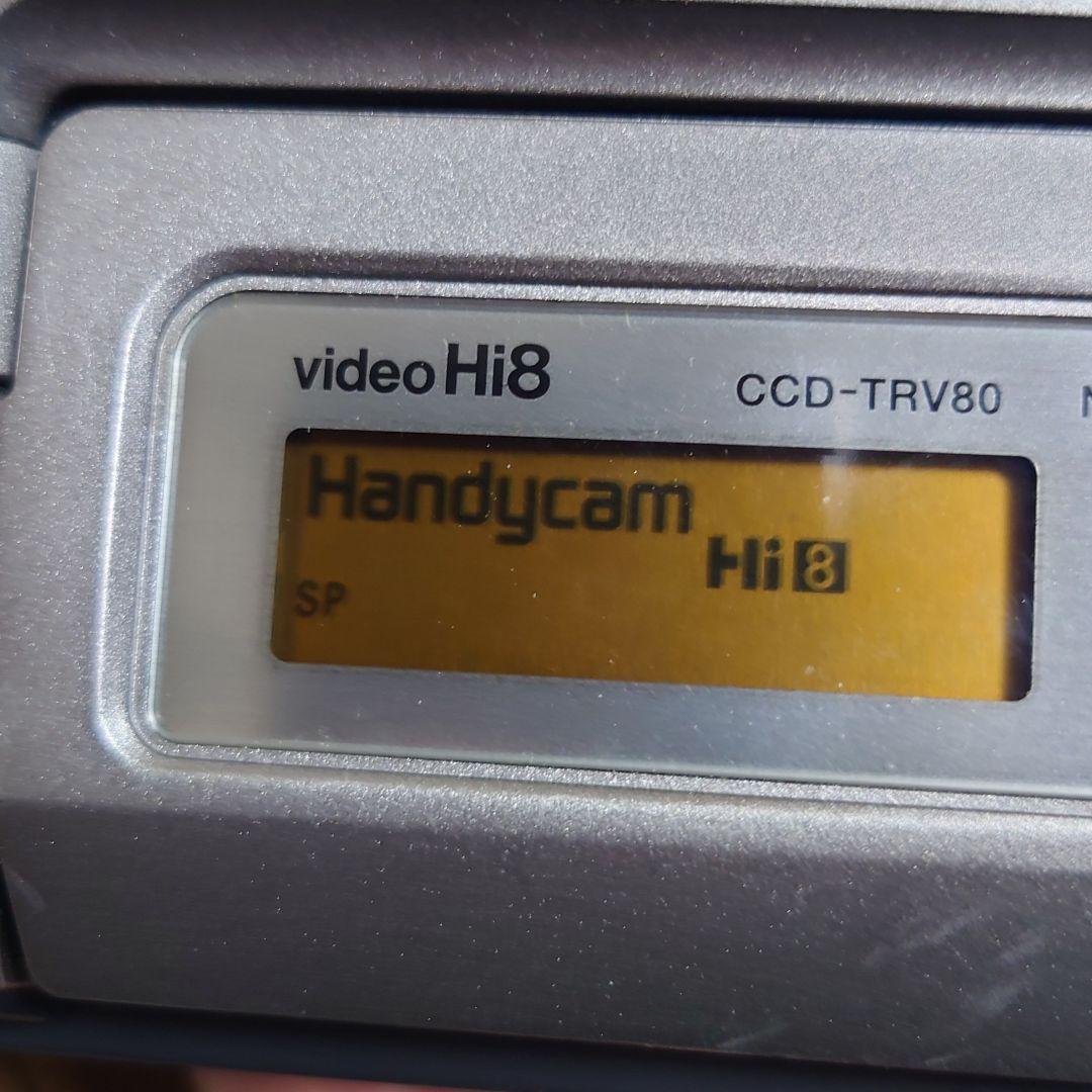 SONY★ハンディカムCCD-TRV80★動作品8mmビデオカメラ送料無料