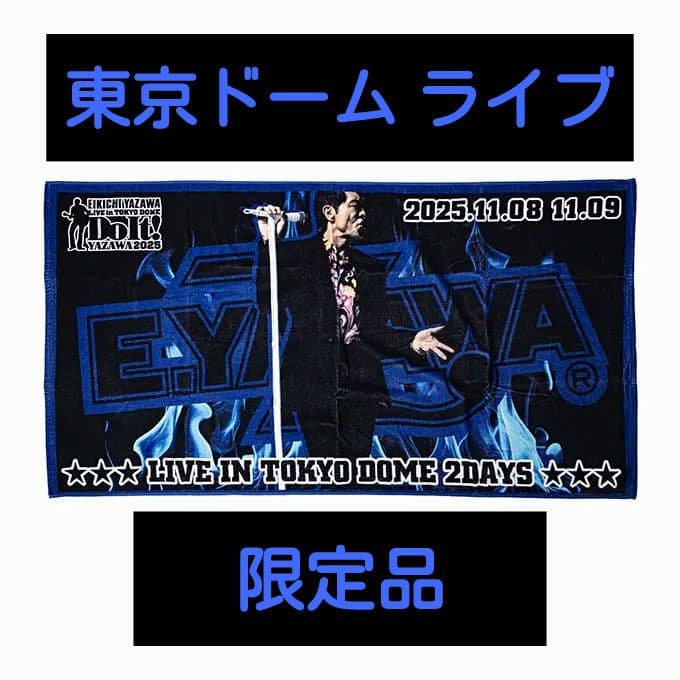 矢沢永吉 Do It! 2025 東京ドーム スペシャルビーチタオル - メルカリ