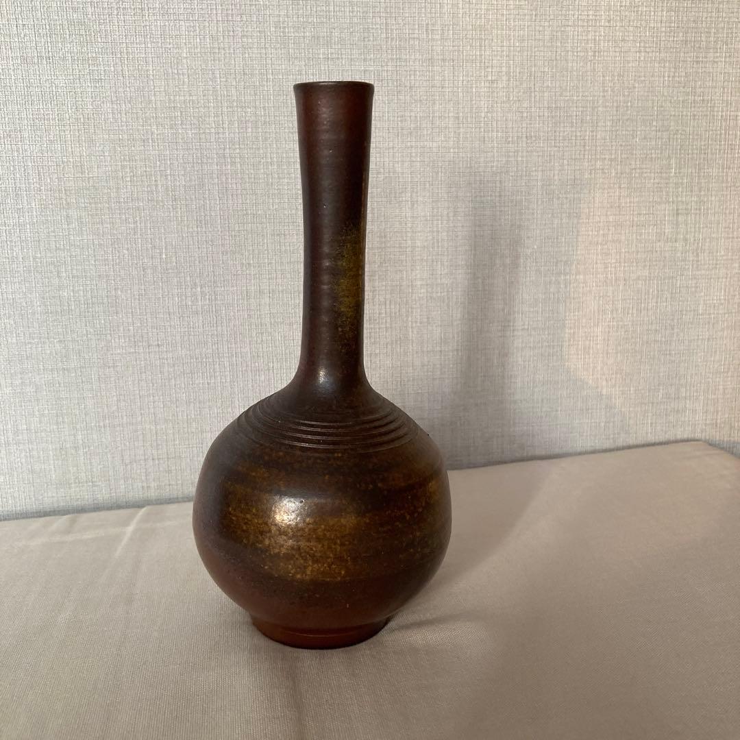 備前焼 花瓶 一輪挿し 桂一生