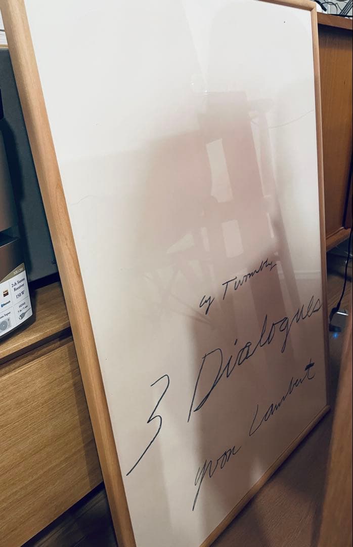 新品正規品 サイ・トゥオンブリー Cy Twombly1977 特注額装ポスター