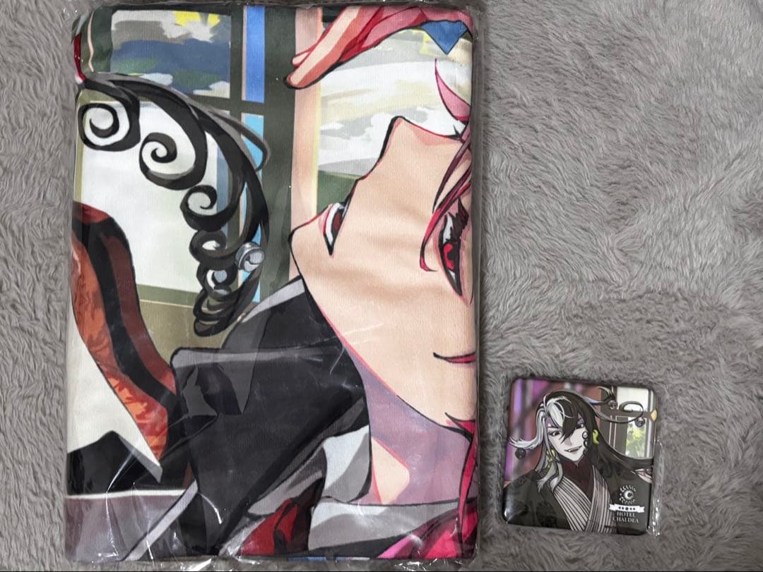 FGO ホテルカルデア コラボグッズ 蘆屋道満 高杉晋作 タオル 缶バッジ FGO ホテルカルデア コラボグッズ 蘆屋道満 高杉晋作 タオル 缶バッジ