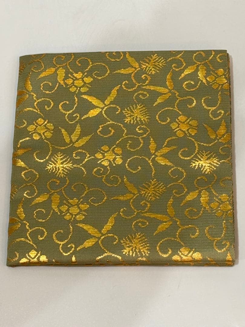茶道具 土田友湖 松竹梅唐草金蘭 出帛紗 帛紗 共箱 - メルカリ