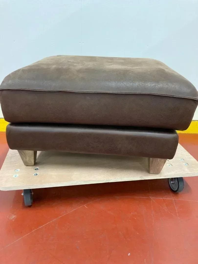 オットマン スツール コロンバス RELAX FORM ブラウン こげ茶色 - WWW