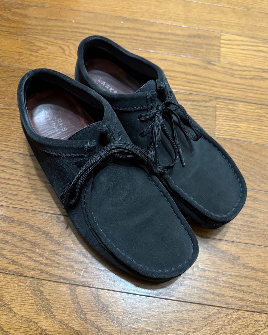 Clarks BEAMS別注 Wallabee GORE-TEX ダークネイビー