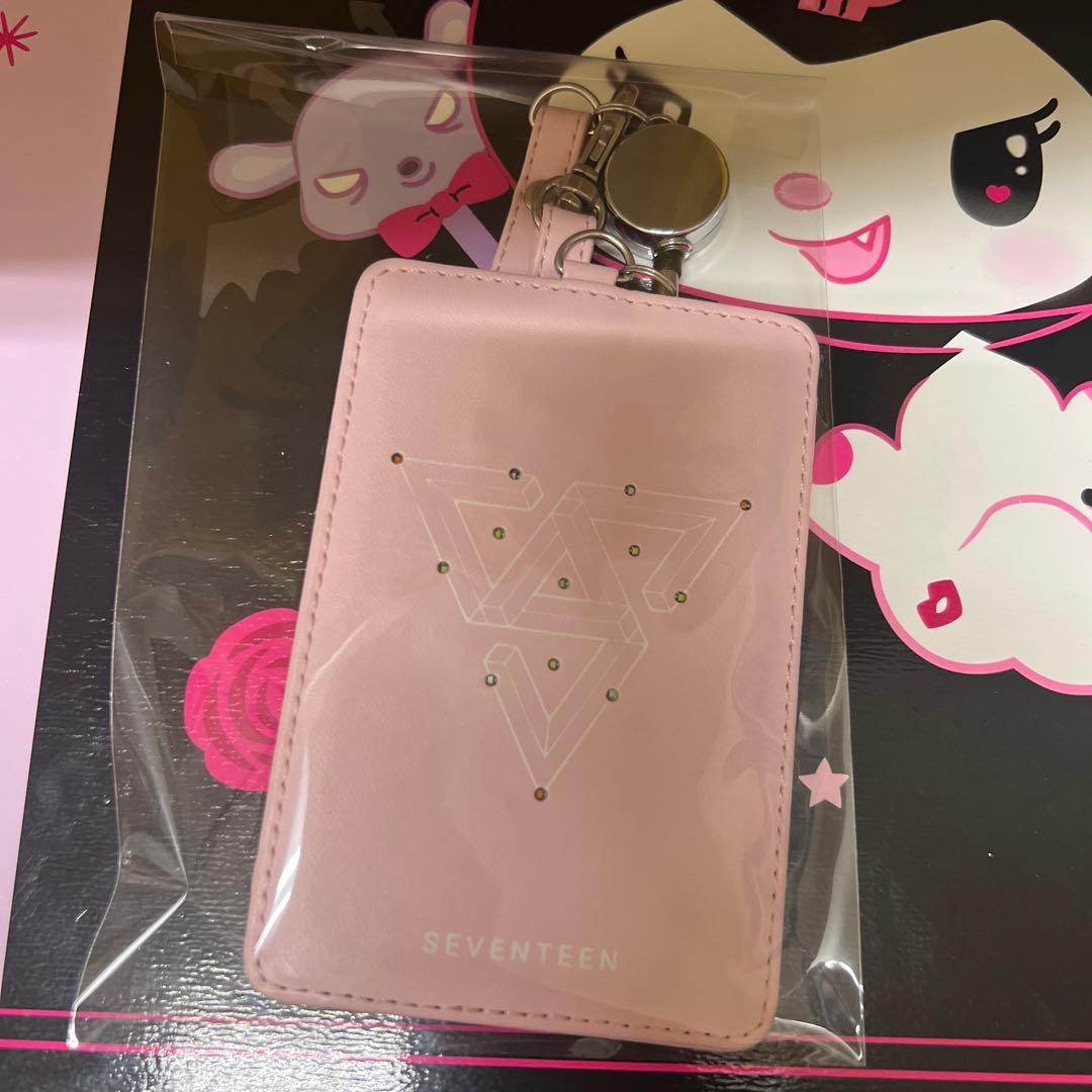 SEVENTEEN フラッシュパスケース ピンク SEVENTEEN(セブンティーン