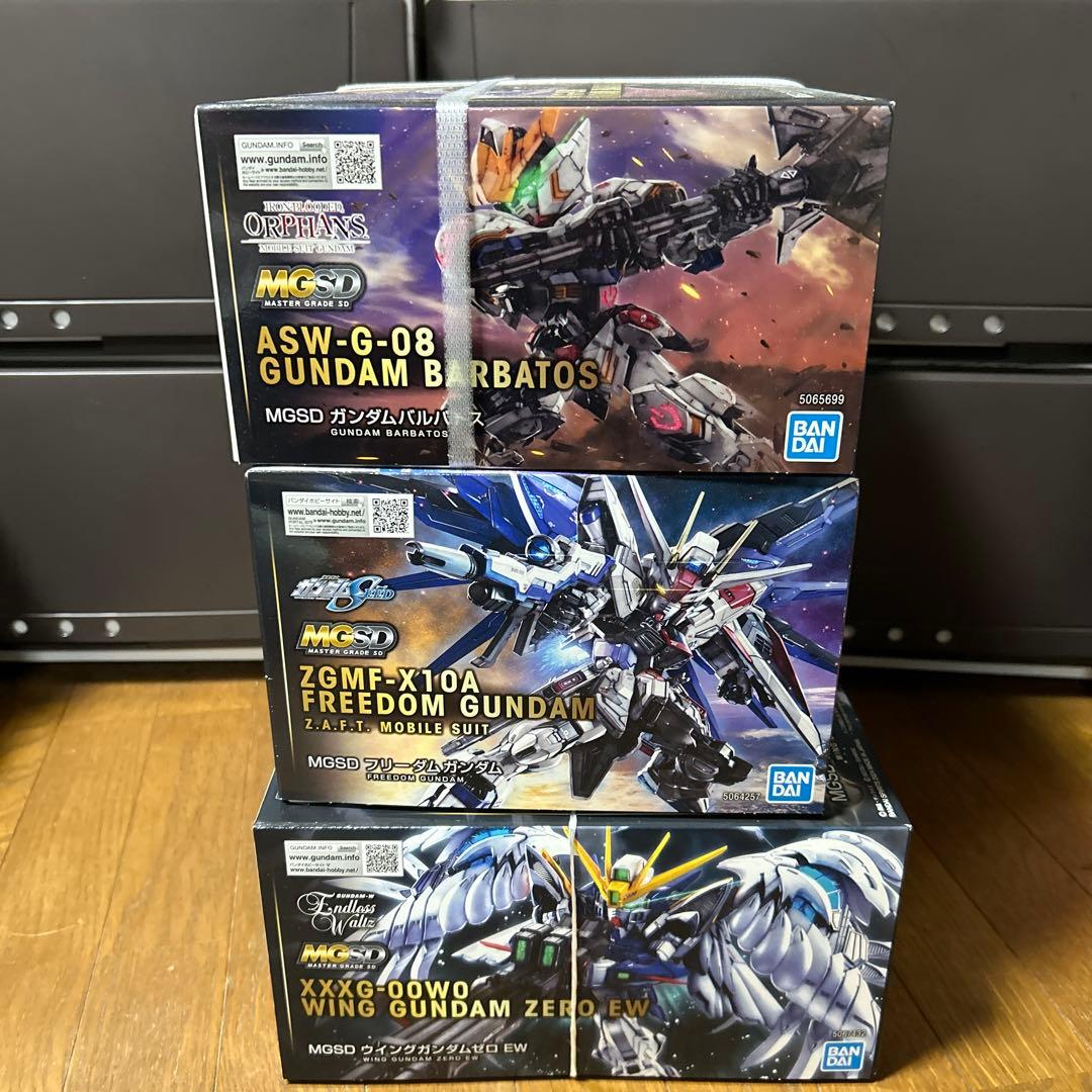 MGSD バルバトス ウイングガンダムゼロEW