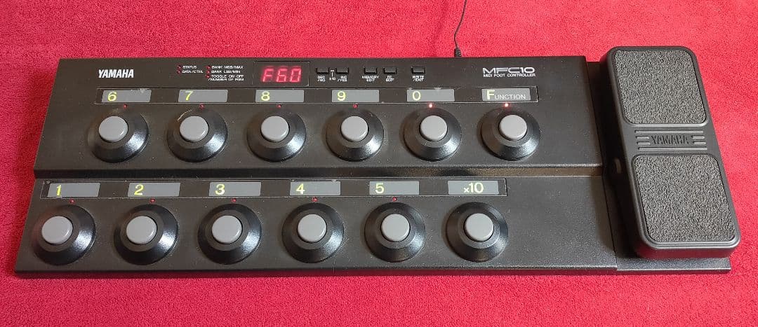 【美品】YAMAHA MFC10 MIDIフットコントローラー ヤマハ